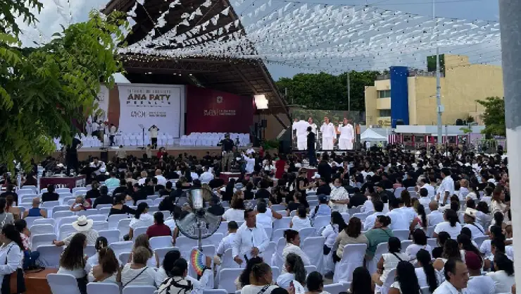 Así luce el Parque Las Palapas en Cancún previo al tercer informe de Ana Paty Peralta