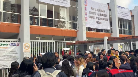 Paro en la Benemérita Escuela Normal Veracruzana