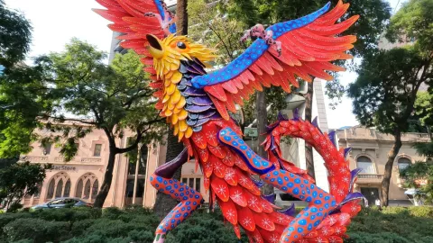 Desfile de alebrijes en Paseo de la Reforma 2025