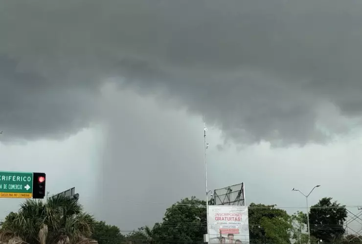 HORA EXACTA en que caerán las LLUVIAS en Mérida hoy lunes 24 de junio de 2024