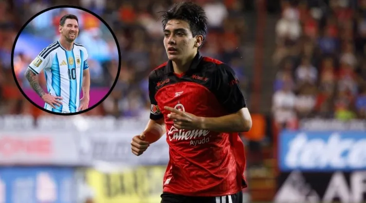 Gilberto Mora es comparado con Messi