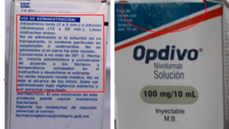 medicamento falso cáncer Cofepris