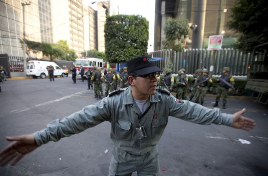 Explosión en Torre Pemex