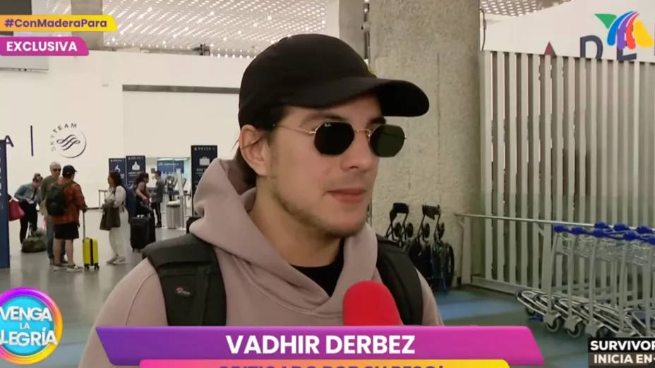 Vadhir Derbez se defiende de los comentarios sobre su peso