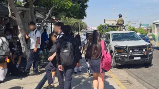 Estudiantes de la UAS en Mazatlán