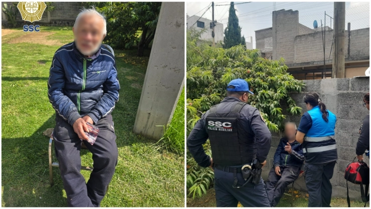 Adulto mayor es abandonado y rescatado en Tlalpan: lo bajaron de un auto