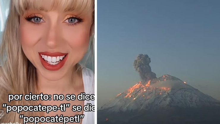 Influencer enseña a pronunciar ‘Popocatépetl’