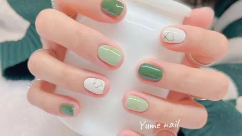 U&ntilde;as verdes pastel primavera