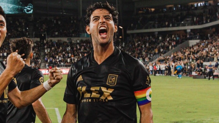 Carlos Vela con LAFC