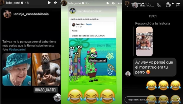 Babo luego de la filtración de este video ha respondido a los memes que han hecho los usuarios en redes sociales sobre sus genitales.