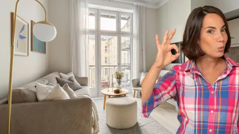 Ideas de decoración para que las salas luzcan más amplias