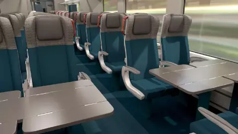 Video_ Salen más vagones del Tren Maya en Cancún; ¿qué características tienen?