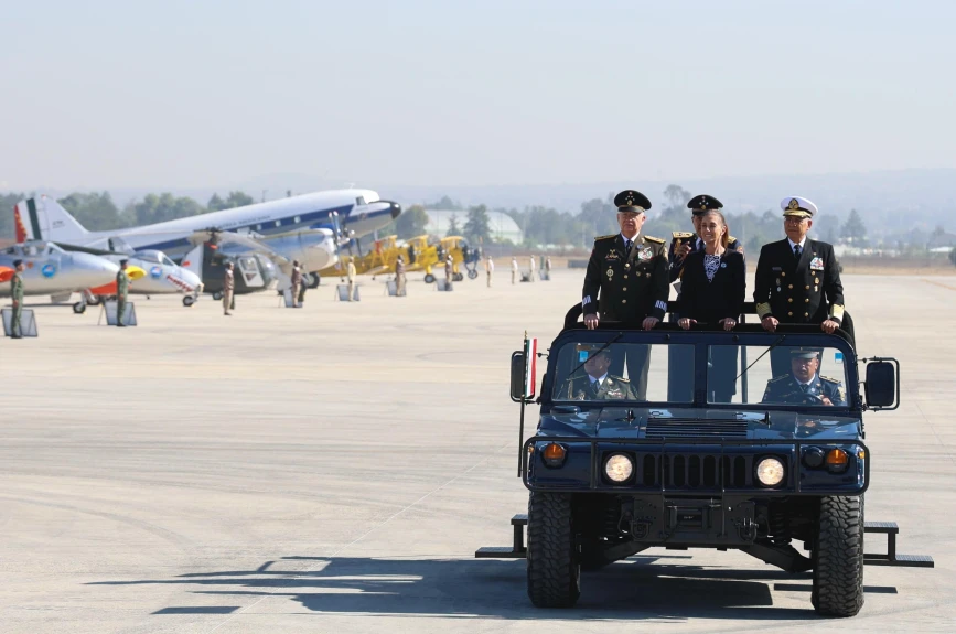 111 años de lealtad: Las imágenes del aniversario de la Fuerza Aérea Mexicana en Zumpango