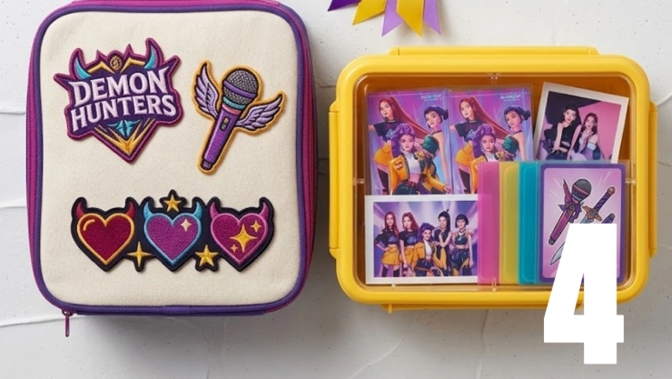 4 ideas para decorar tu lonchera con temática de KPop Demon Hunters antes del regreso a clases