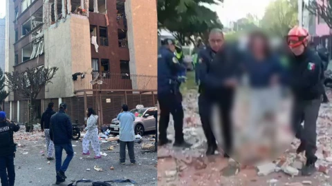 Explosión edificio Coyoacán