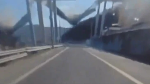 COLAPSO puente Corea del Sur