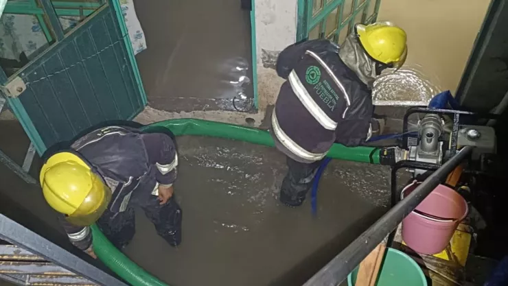 FOTOS: Tormenta dejó inundación de domicilios de la colonia San Agustín, en Amozoc