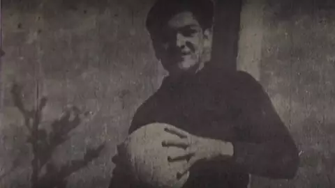José Alfredo Jiménez en su etapa como futbolista