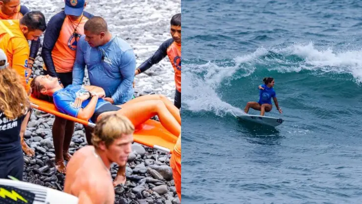 ¡Triste noticia! Ana Laura González, ex atleta de Exatlón, queda fuera del Mundial de Surf