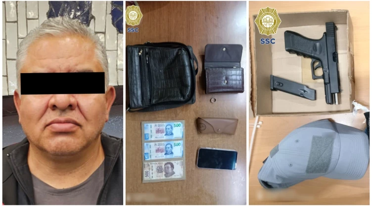 Un presunto ladrón de un local de uñas fue detenido en el Metro de CDMX.