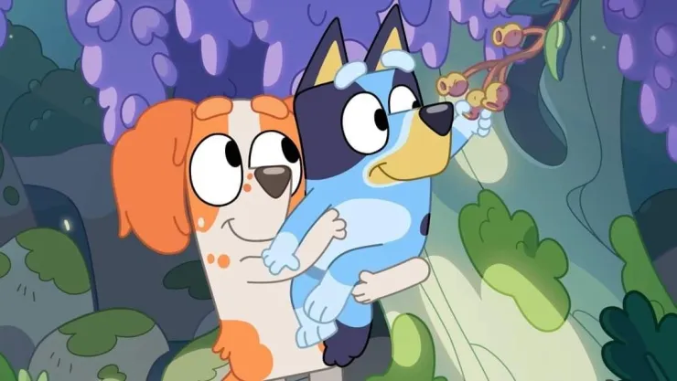 Bluey y Masha y el Oso niños ansiedad