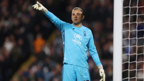 Keylor Navas, portero del Nottingham Forest