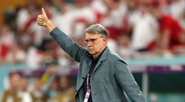 Tata Martino con la Selección Mexicana