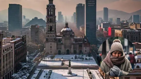 Alerta amarilla por frío en CDMX