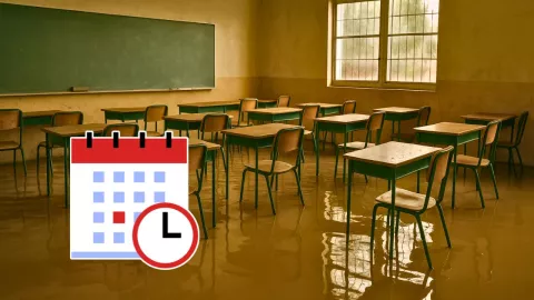 Suspenden clases en 43 municipios de Veracruz hasta el 25 de octubre de 2025