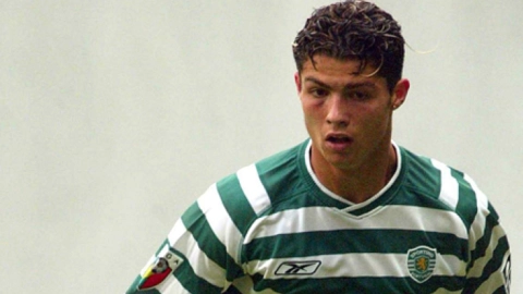 Cristiano Ronaldo en el Sporting