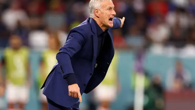Didier Deschamps dirige a Francia vs Túnez
