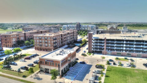Panorámica de la ciudad de Frisco, en Texas.