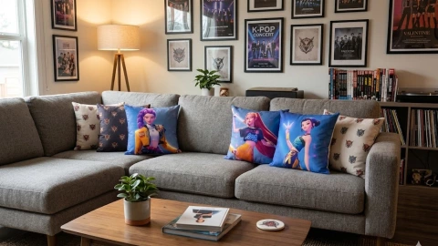 Sala estilo KPop Demon Hunters