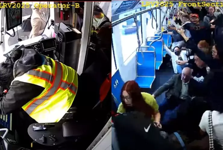 Conductora se queda dormida al mando de un tren en San Francisco (VIDEO impactante)