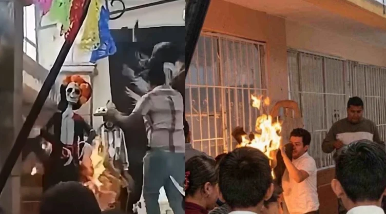 Estado de salud de alumna que se incendió su disfraz en Hidalgo