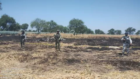 Accidente de avioneta en Zapopan, Jalisco, deja 2 militares muertos
