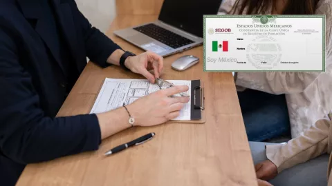 Pasos para corregir la CURP previo al registro biométrico