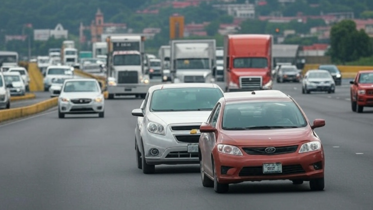 Tráfico carretera siglo XXI