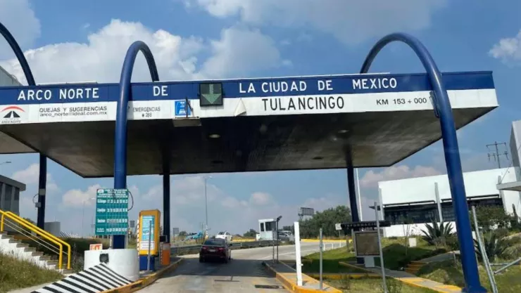 plaza de cobro Tulancingo Arco Norte