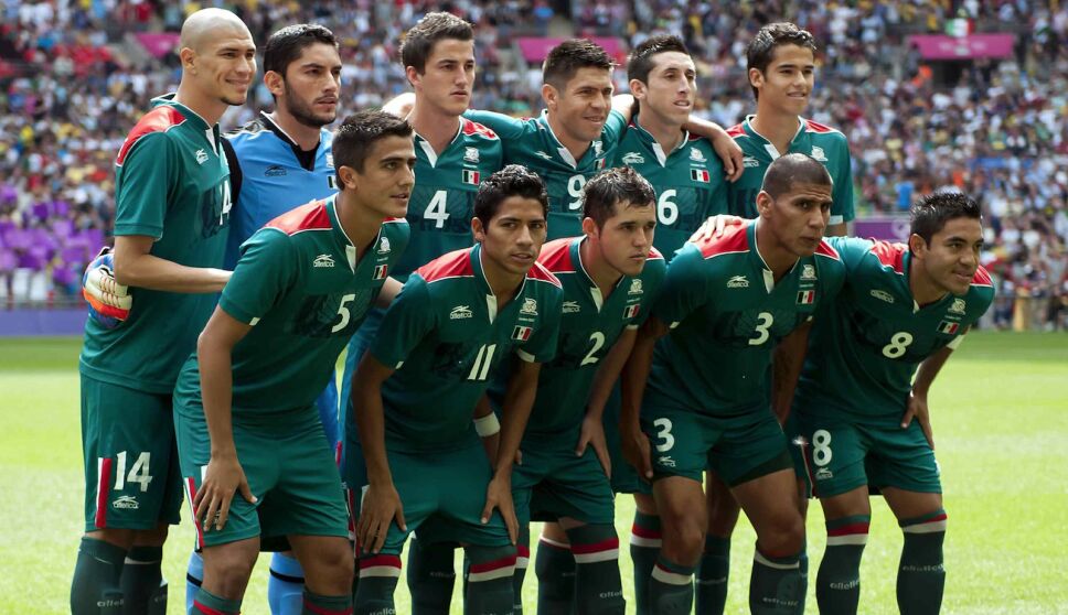 El once de México en la final de Londres 2012