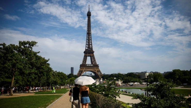 Ola de calor en París