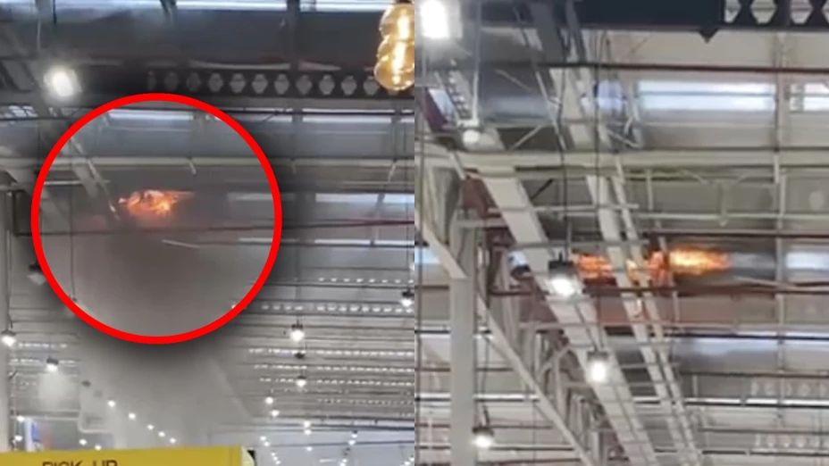 ÚLTIMA HORA: Se registra incendio en techo de supermercado en Av. Kabah en Cancún HOY, 17 de noviembre de 2025; esto se sabe