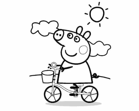 Peppa Pig para colorear