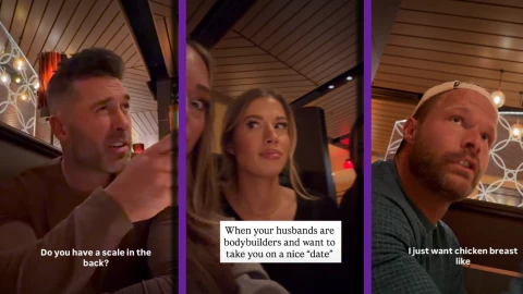 VIDEO_ ¿Disciplina o exceso_ ‘Gym rats’ se vuelven virales por su estricta forma de pedir comida en un restaurante.webp