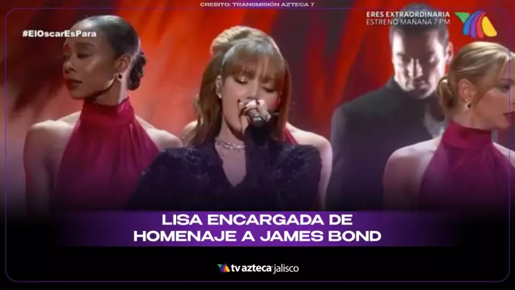 Oscar 2025: Lisa de BLACKPINK tributo a James Bond