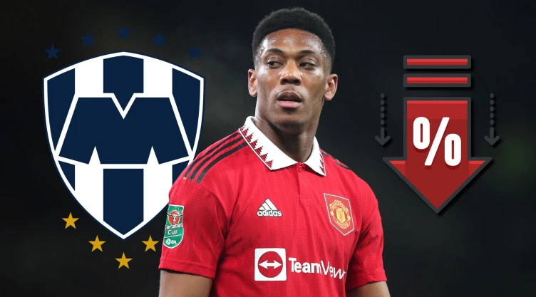El precio de Anthony Martial bajó en estos años