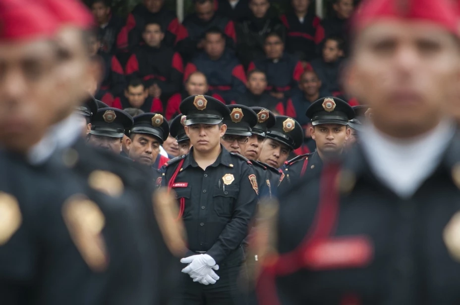 Elementos de la Policía Bancaria