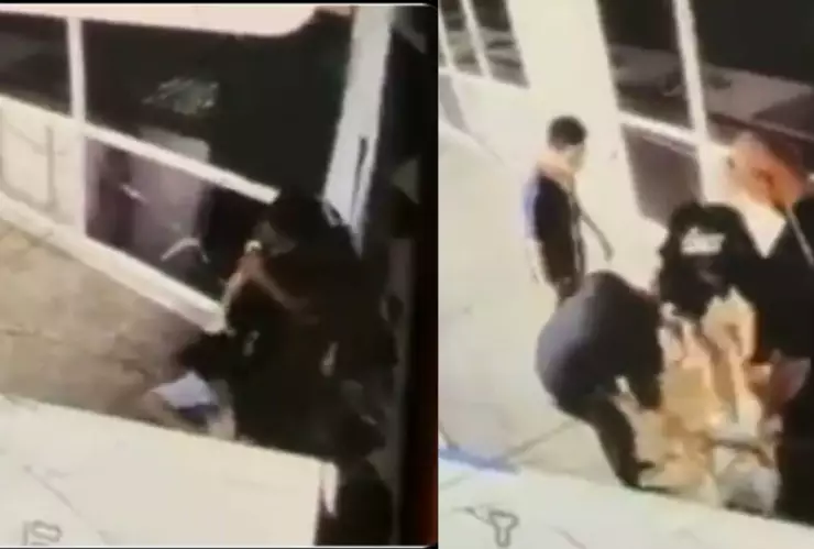 ¡Intensa imagen! Captan a médicos arrastrando a un niño con autismo en plena clínica de Brasil