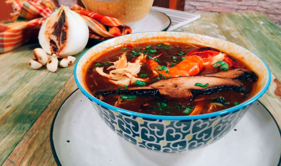 Receta Caldo oriental