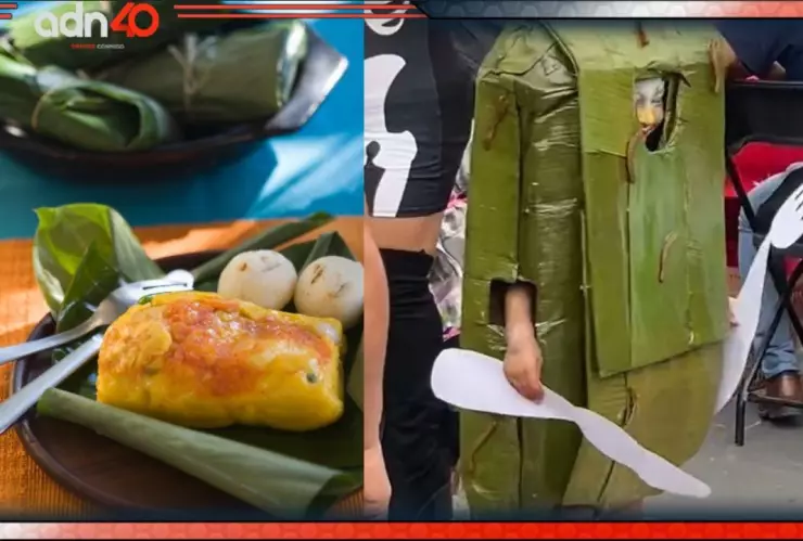 “El Niño tamal oaxaqueño” gana concurso de disfraces y se vuelve viral
